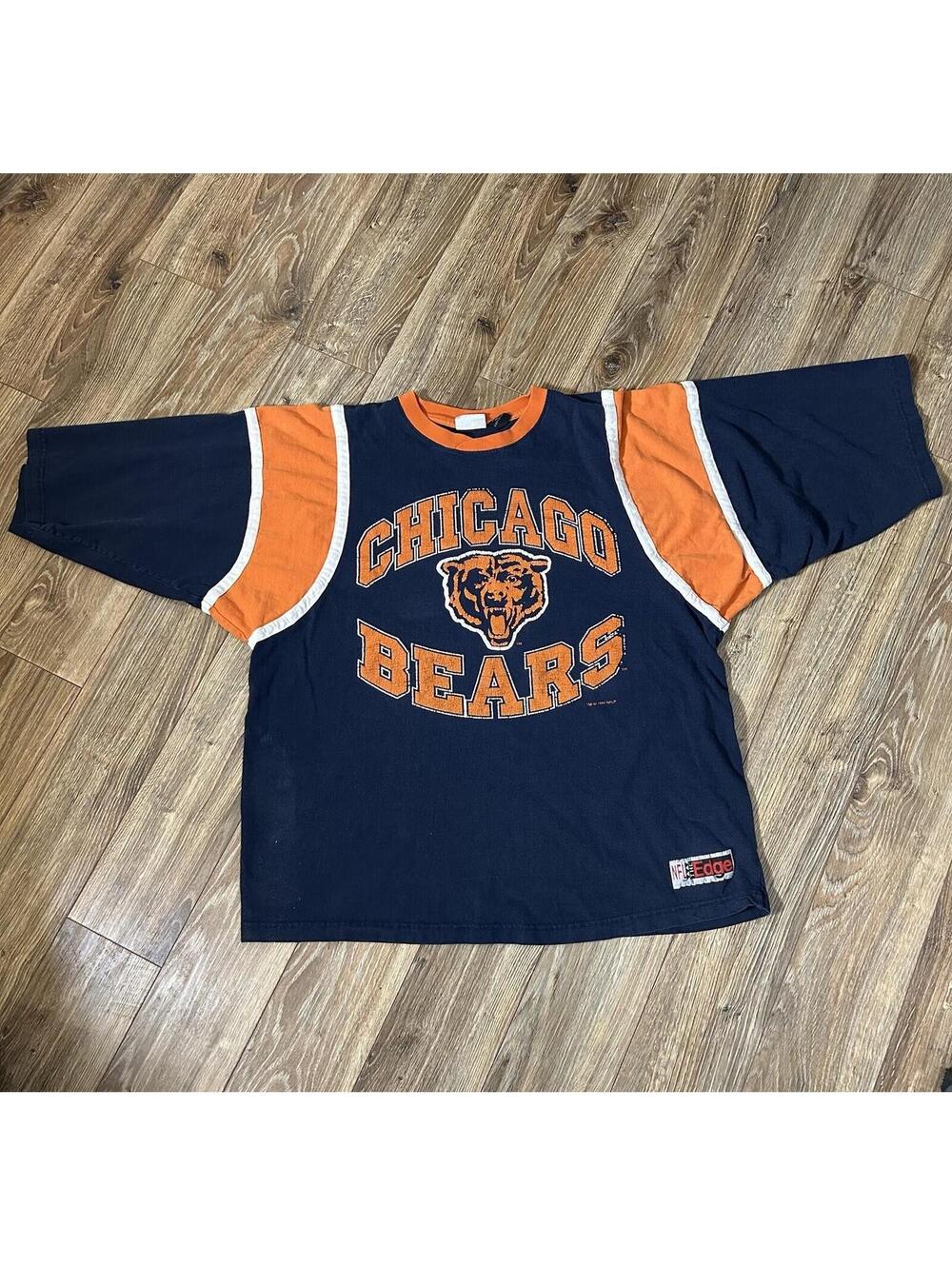 Vintage 90's NFL The Edge Chicago Bears shirt tagged large football
